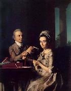 John Singleton Copley Mr. and Mrs. Thomas Mifflin Spain oil painting artist